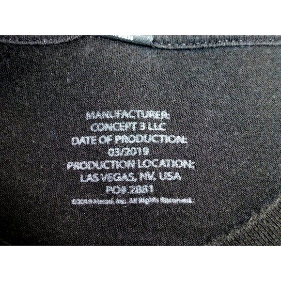 Hot Wheels Skull Monster Trucks Live T-Shirt M Black Tee - Picture 3 of 9